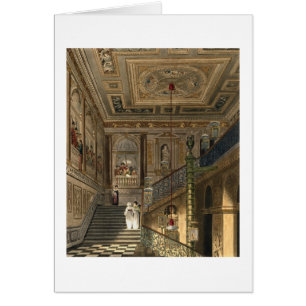 Die große Treppe im Kensington Palace von Pyne