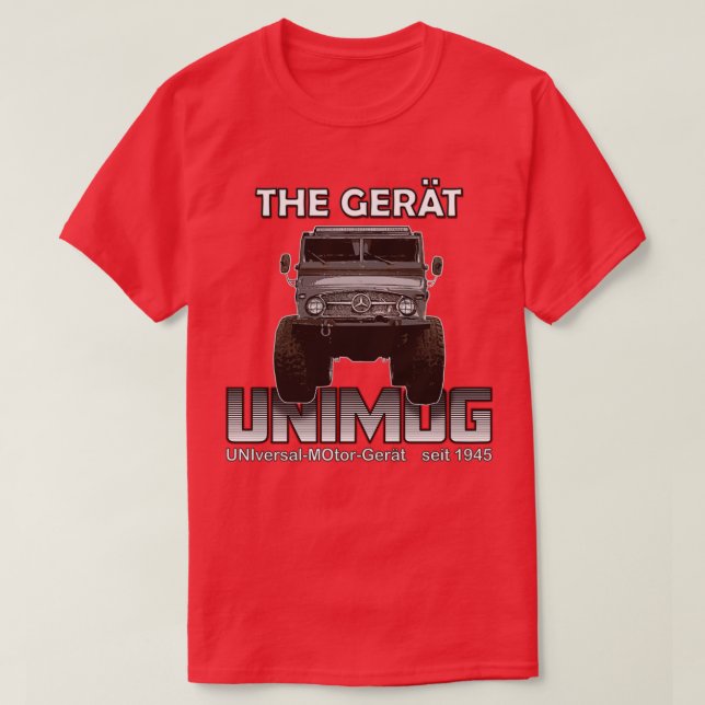 DIE GROSSE UNIMOG UNIversalMOtorGert-Front T-Shirt (Design vorne)
