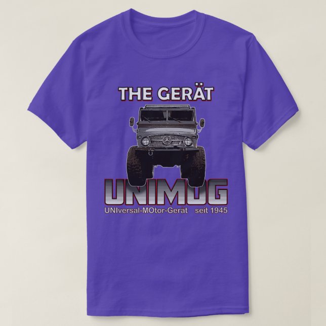 DIE GROSSE UNIMOG UNIversalMOtorGert-Front  T-Shirt (Design vorne)