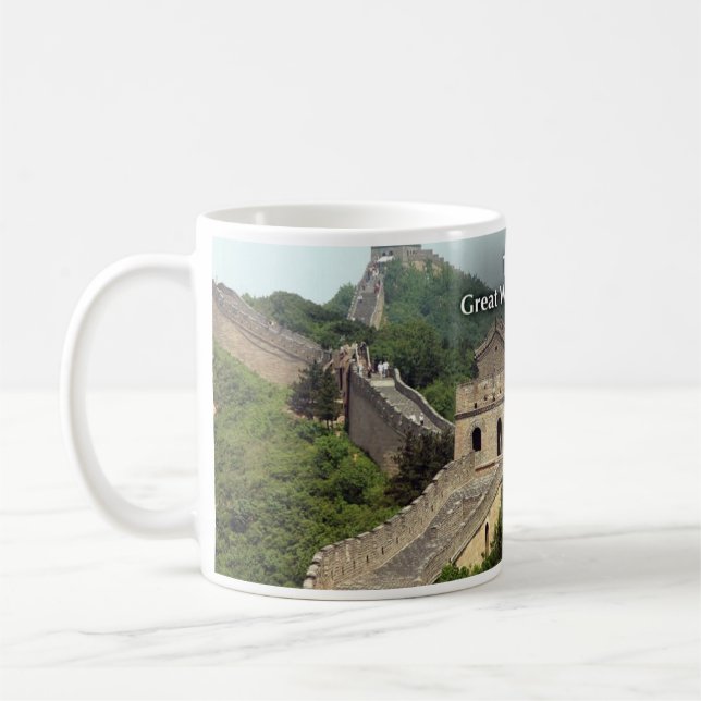Die große Wand-historische Tasse (Links)