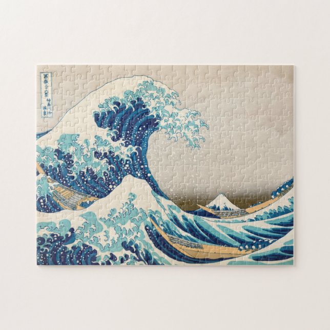 Die große Welle an Kanagawa-Puzzlespiel Puzzle (Horizontal)