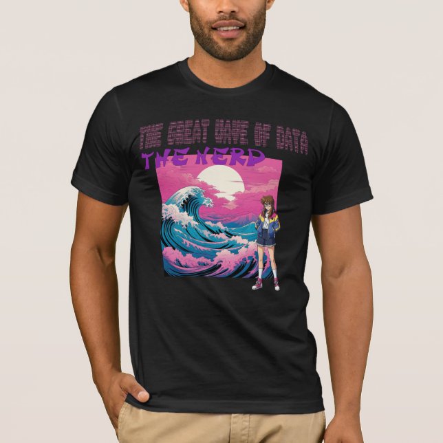 Die große Welle der Daten T-Shirt (Vorderseite)