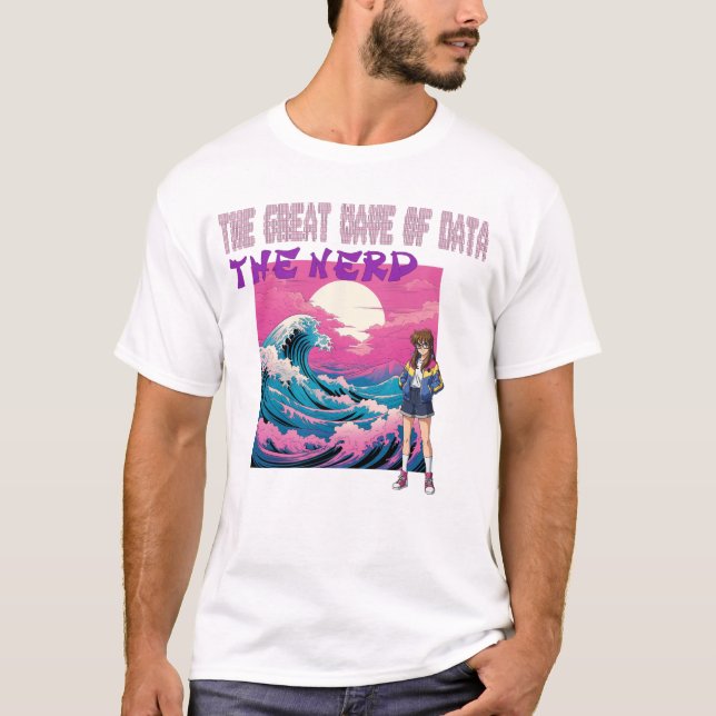 Die große Welle der Daten T-Shirt (Vorderseite)