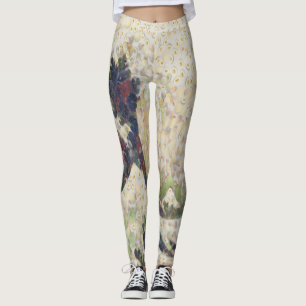 Die große Welle der Honeydew Melon Kunsthandwerk Leggings