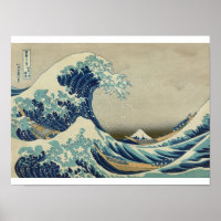 Die große Welle/der Tsunami Japanisch