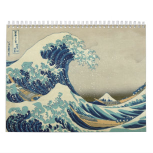 Die Große Welle: Die Kunst von Hokusai Kalender
