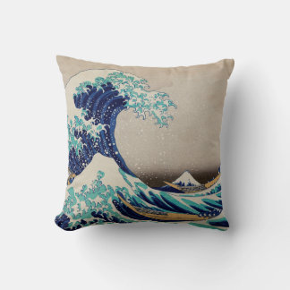 Die große Welle Kanagawas Kissen
