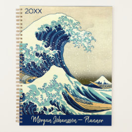 Die große Welle – Katsushika Hokusai – Benutzerdef Planer