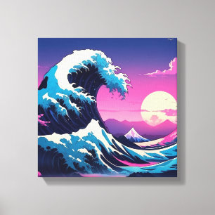 Die große Welle - Katsushika Hokusai Leinwanddruck