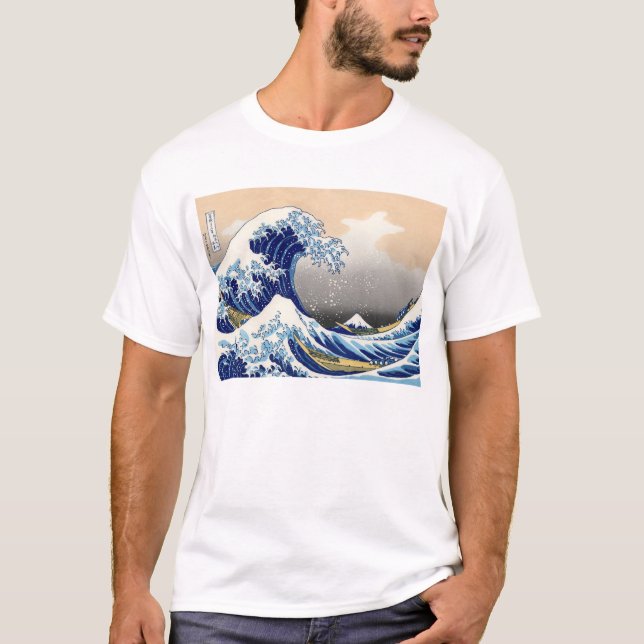 Die große Welle T-Shirt (Vorderseite)