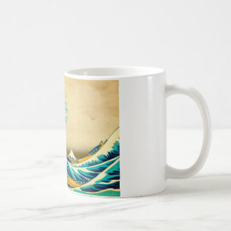 Die große Welle Tasse