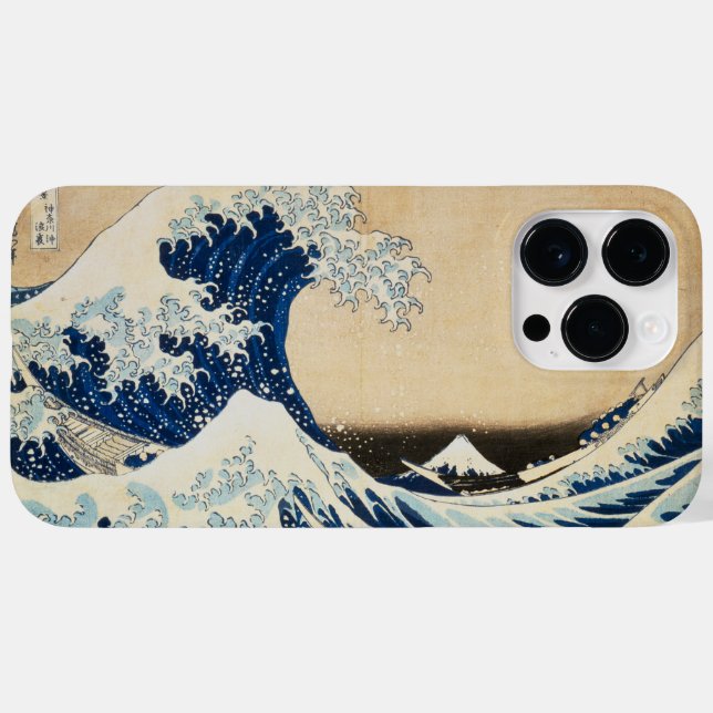 Die große Welle von Hokusai vor Kanagawa Case-Mate iPhone Hülle (Rückseite (Horizontal))
