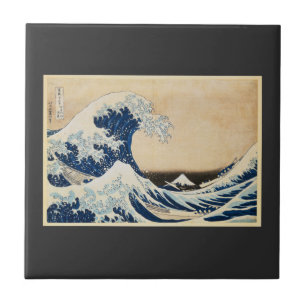 Die große Welle von Hokusai vor Kanagawa Fliese