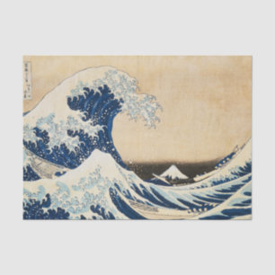Die große Welle von Hokusai vor Kanagawa Seidenpapier