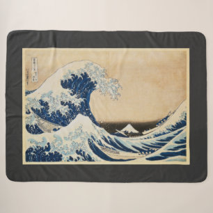 Die große Welle von Hokusai vor Kanagawa Sherpadecke