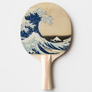 Die große Welle von Hokusai vor Kanagawa Tischtennis Schläger