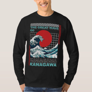 Die große Welle von Kanagawa Hokusai japanische Ku T-Shirt