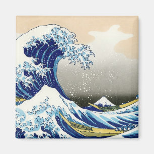 Die große Welle von Kanagawa Katsushika Hokusai Magnet