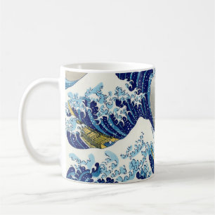Die große Welle von Kanagawa Katsushika Hokusai Tasse