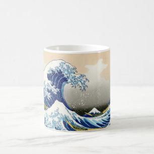 Die große Welle von Kanagawa Katsushika Hokusai Tasse