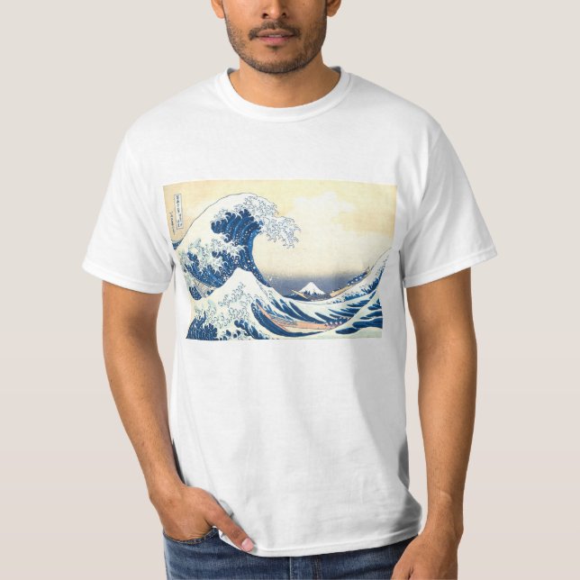 Die große Welle von Kanagawa T-Shirt (Vorderseite)