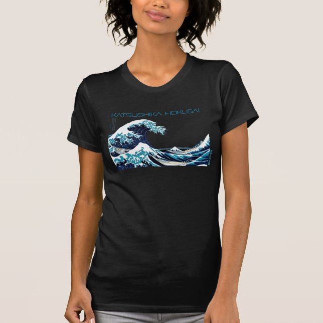 Die große Welle von Kanagawa T-Shirt (Vorderseite)