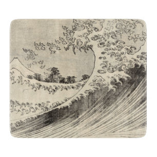 Die große Welle (von Katsushika Hokusai) Schneidebrett