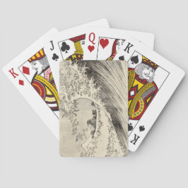 Die große Welle (von Katsushika Hokusai) Spielkarten