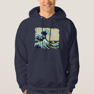 Die Große Welle vor Kanagawa (神 奈 川 沖 浪 裏) Hoodie