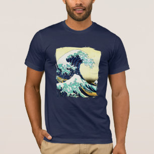 Die Große Welle vor Kanagawa (神 奈 川 沖 浪 裏) T-Shirt