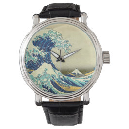 "Die große Welle vor Kanagawa" Armbanduhr