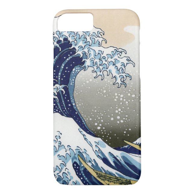 Die große Welle vor Kanagawa Case-Mate iPhone Hülle (Rückseite)