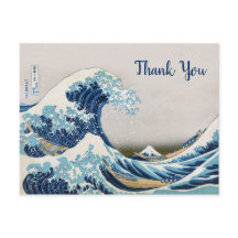 Die große Welle vor Kanagawa Danke