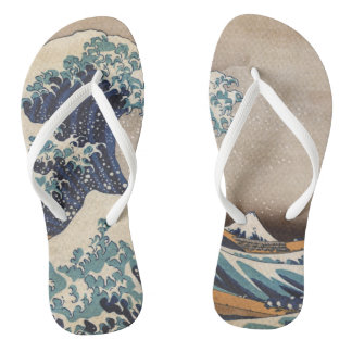 Die große Welle vor Kanagawa Flip Flops