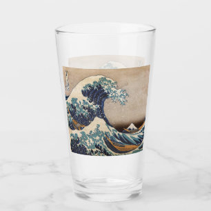 Die große Welle vor Kanagawa Glas