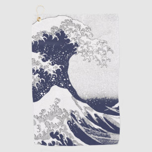 Die große Welle vor Kanagawa Golfhandtuch