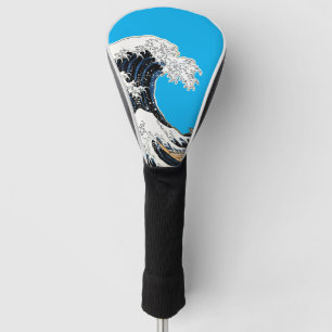 Die große Welle vor Kanagawa Hokusai, japanische K Golf Headcover