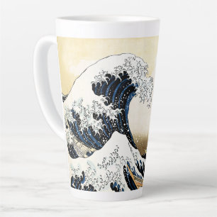 Die große Welle vor Kanagawa Hokusai, japanische K Milchtasse