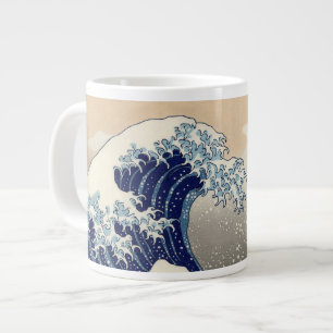 Die große Welle vor Kanagawa Hokusai Jumbo-Tasse