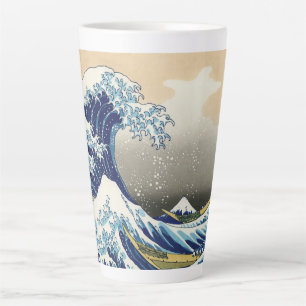 Die große Welle vor Kanagawa Hokusai Katsushika Milchtasse