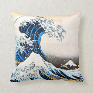 Die große Welle vor Kanagawa, Hokusai Kissen