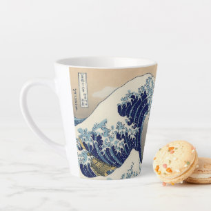 Die große Welle vor Kanagawa Hokusai Milchtasse