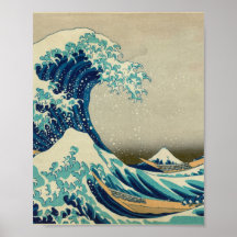 Die große Welle vor Kanagawa — Hokusai