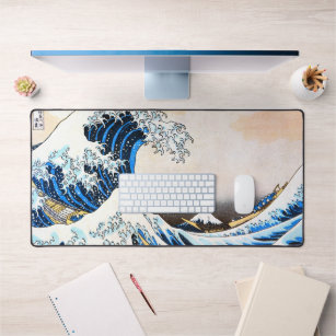 Die große Welle vor Kanagawa, Hokusai Schreibtischunterlage