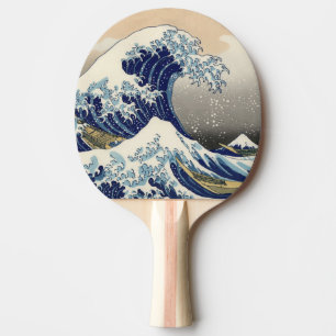 Die große Welle vor Kanagawa Hokusai Tischtennis Schläger