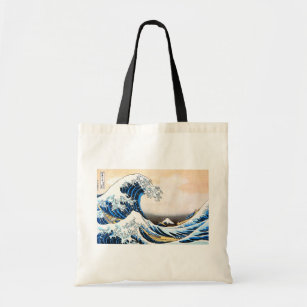 Die große Welle vor Kanagawa, Hokusai Tragetasche