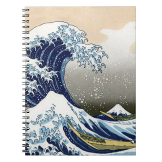 Die große Welle vor Kanagawa Notizblock