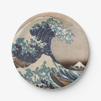 Die große Welle vor Kanagawa Pappteller