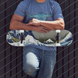 Die große Welle vor Kanagawa Skateboard