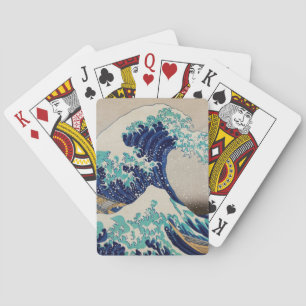 Die große Welle vor Kanagawa Vintag Spielkarten